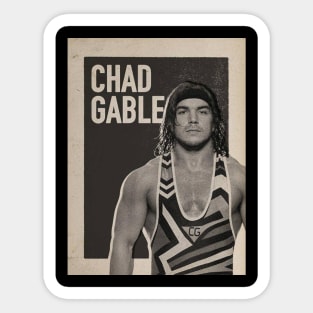 Chad Gable Vintage Sticker